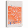 Minimalist Croissant Pastry Wall Art – Modern Bakery Print