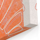 Minimalist Croissant Pastry Wall Art – Modern Bakery Print