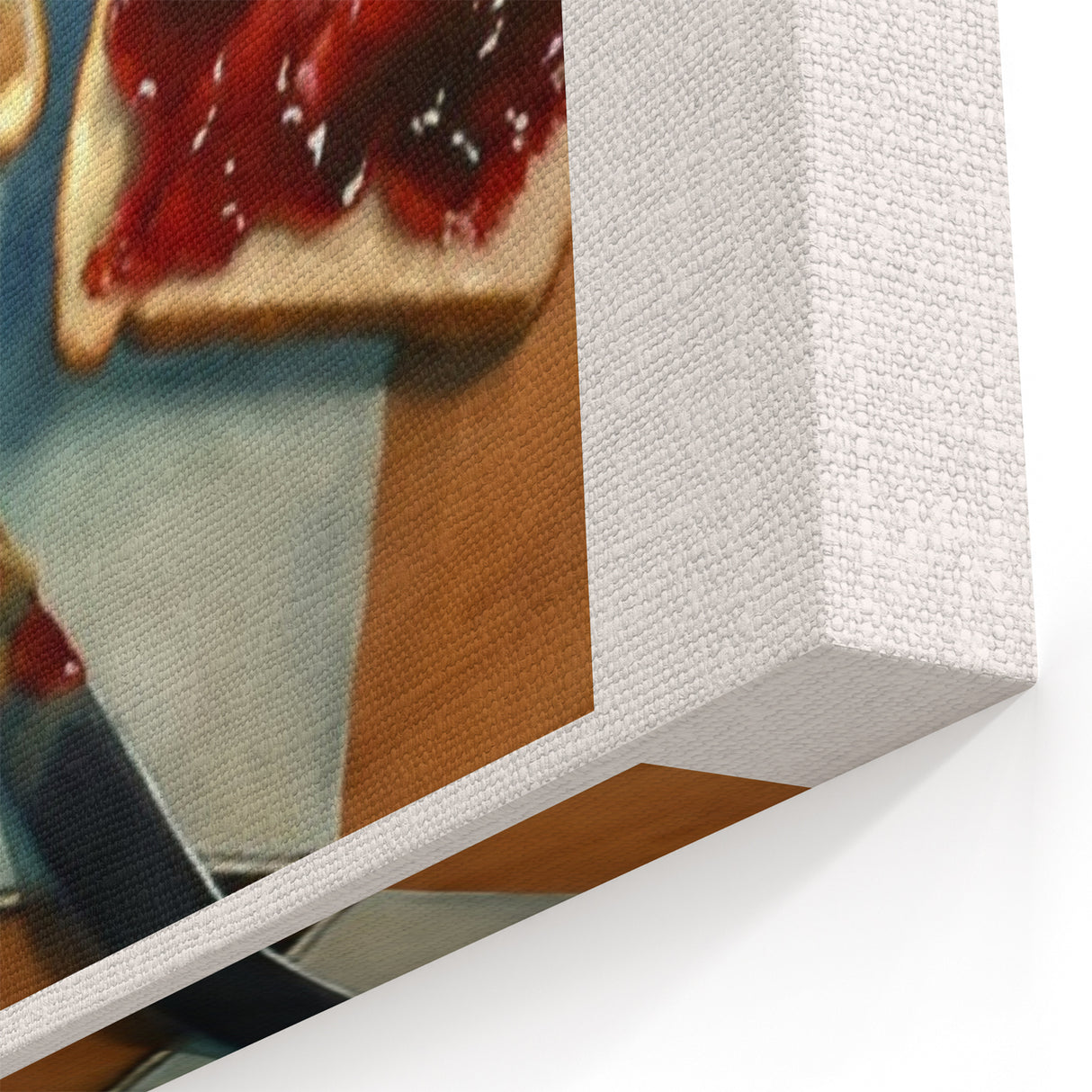 Peanut Butter & Jelly Oil Painting – Bakery Kitchen Wall Art