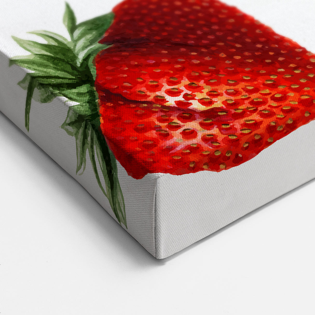 Fresh Strawberry Fruit Illustration Prints – Kitchen Wall Decor