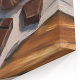 Chocolate Croissant Bakery Art Print – Dessert Kitchen Decor