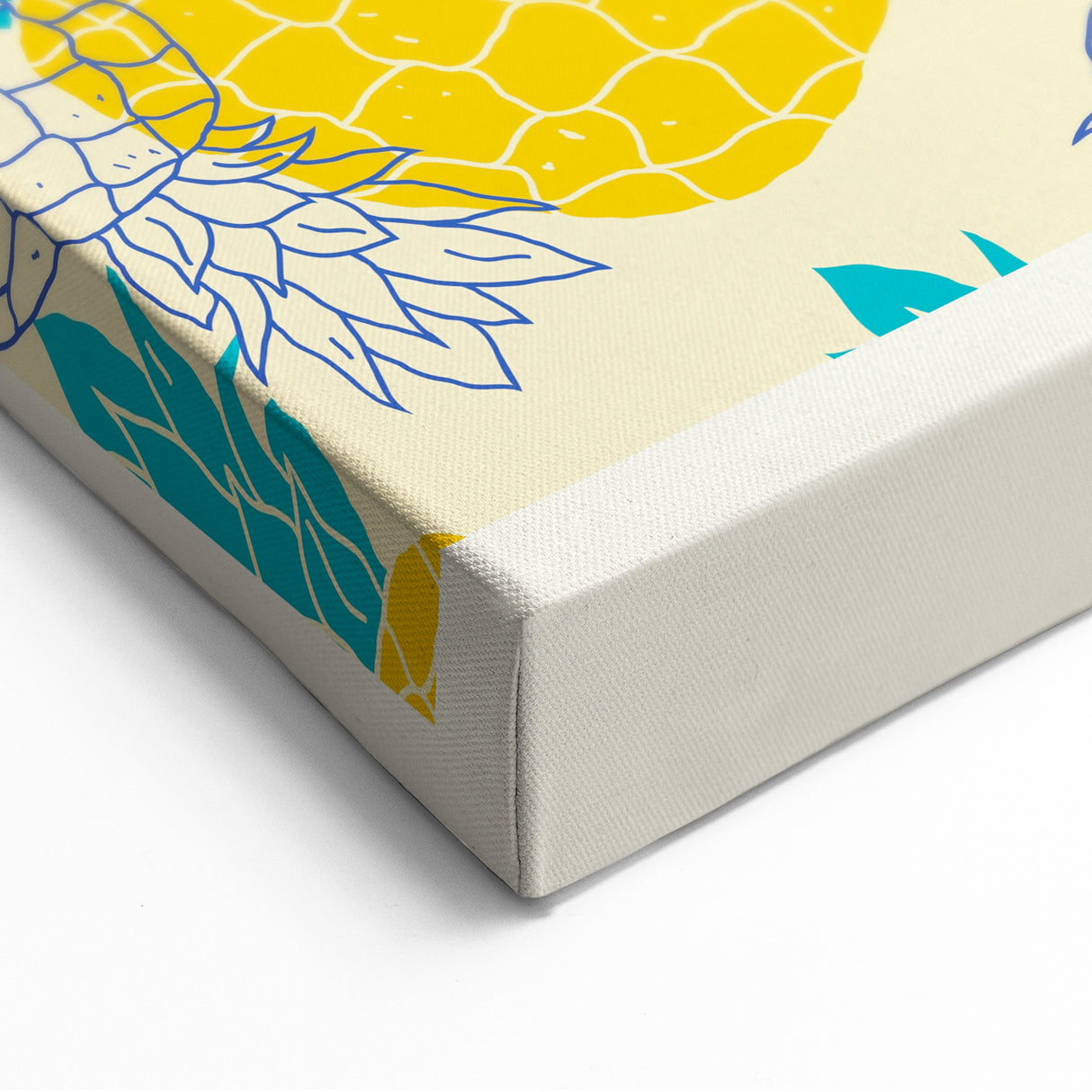 Tropical Pineapple Fruit Art Prints – Kitchen Fruit Decor