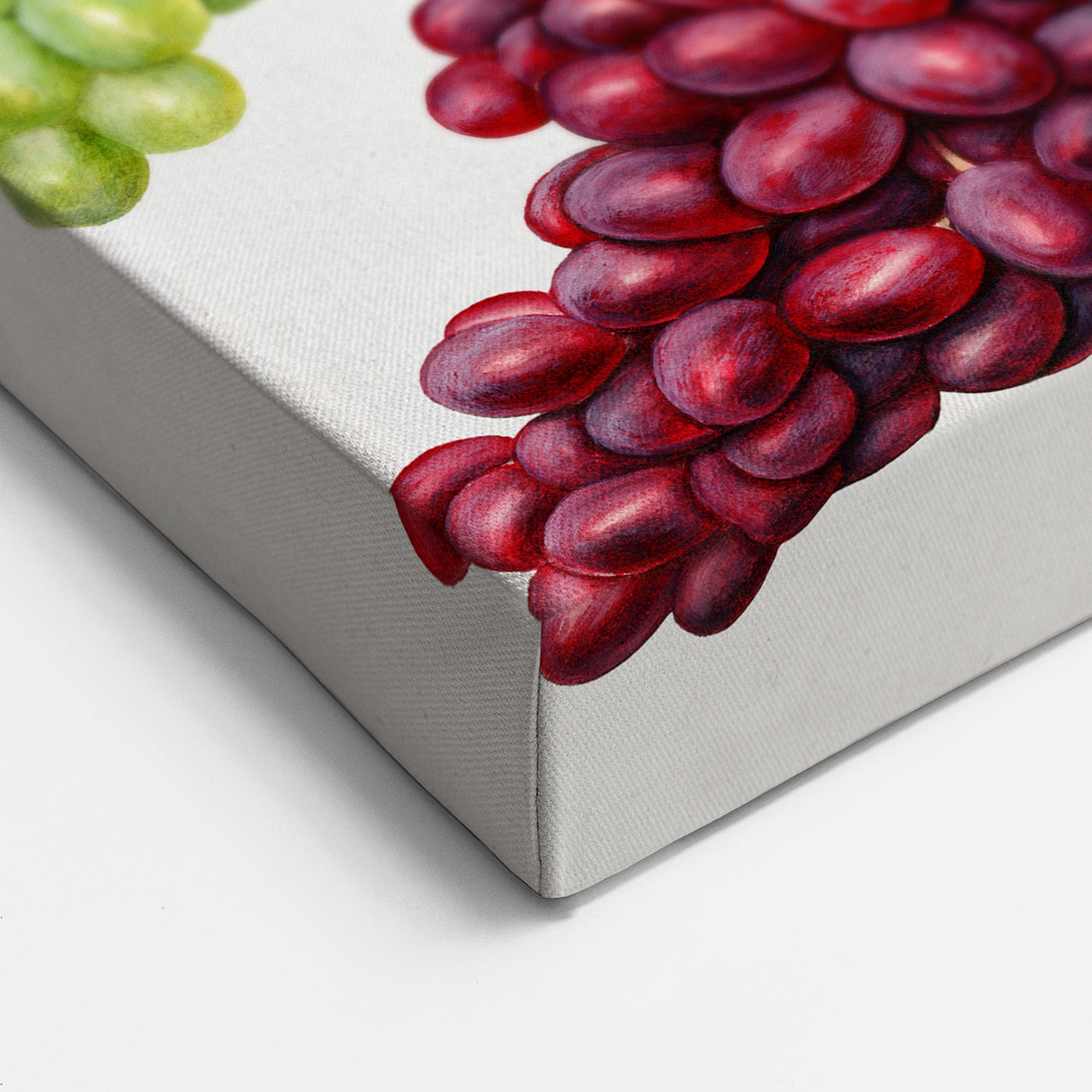 Lush Grape Fruit Botanical Prints – Elegant Kitchen Wall Art