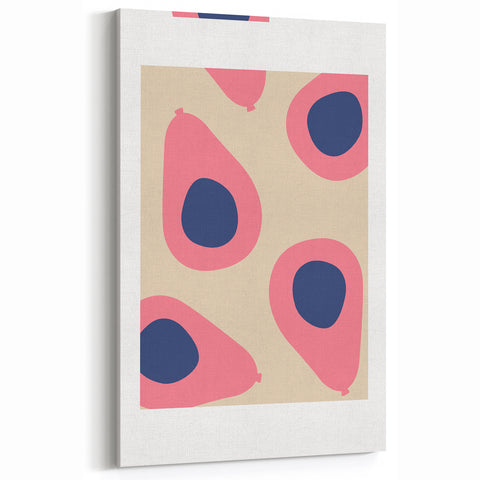 Modern Pear Fruit Illustration Prints – Stylish Kitchen Wall Art