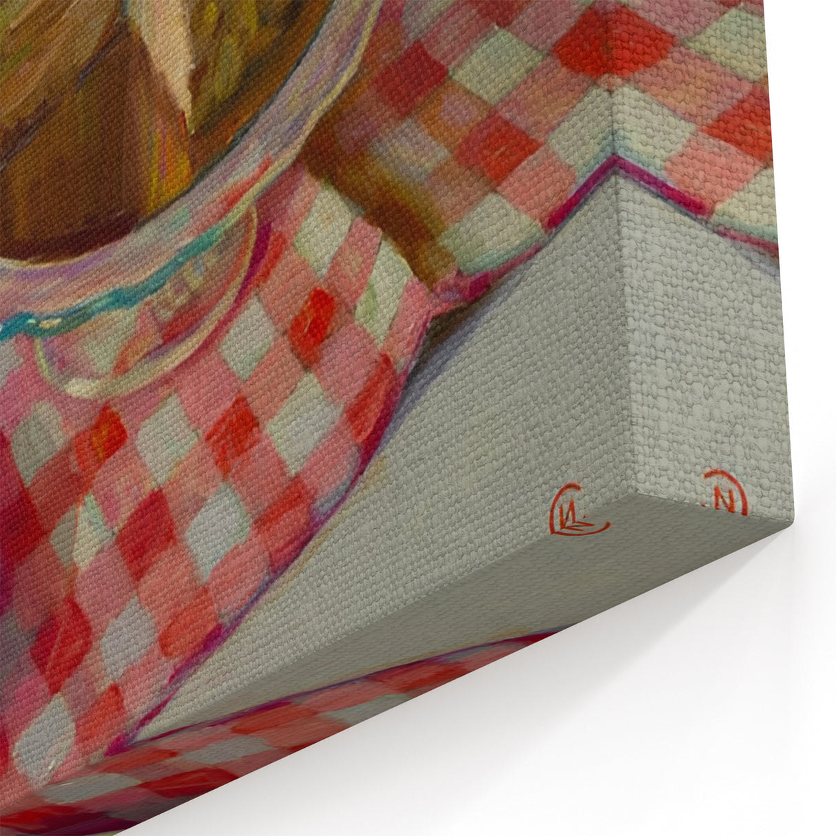 Cherry Cake Bakery Art Print – Dessert Kitchen Wall Décor