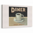 Inspirational Culinary Wall Art – Retro Diner Coffee Print