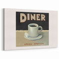 Inspirational Culinary Wall Art – Retro Diner Coffee Print