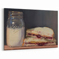 Peanut Butter & Jelly Sandwich Art – Bakery Kitchen Print