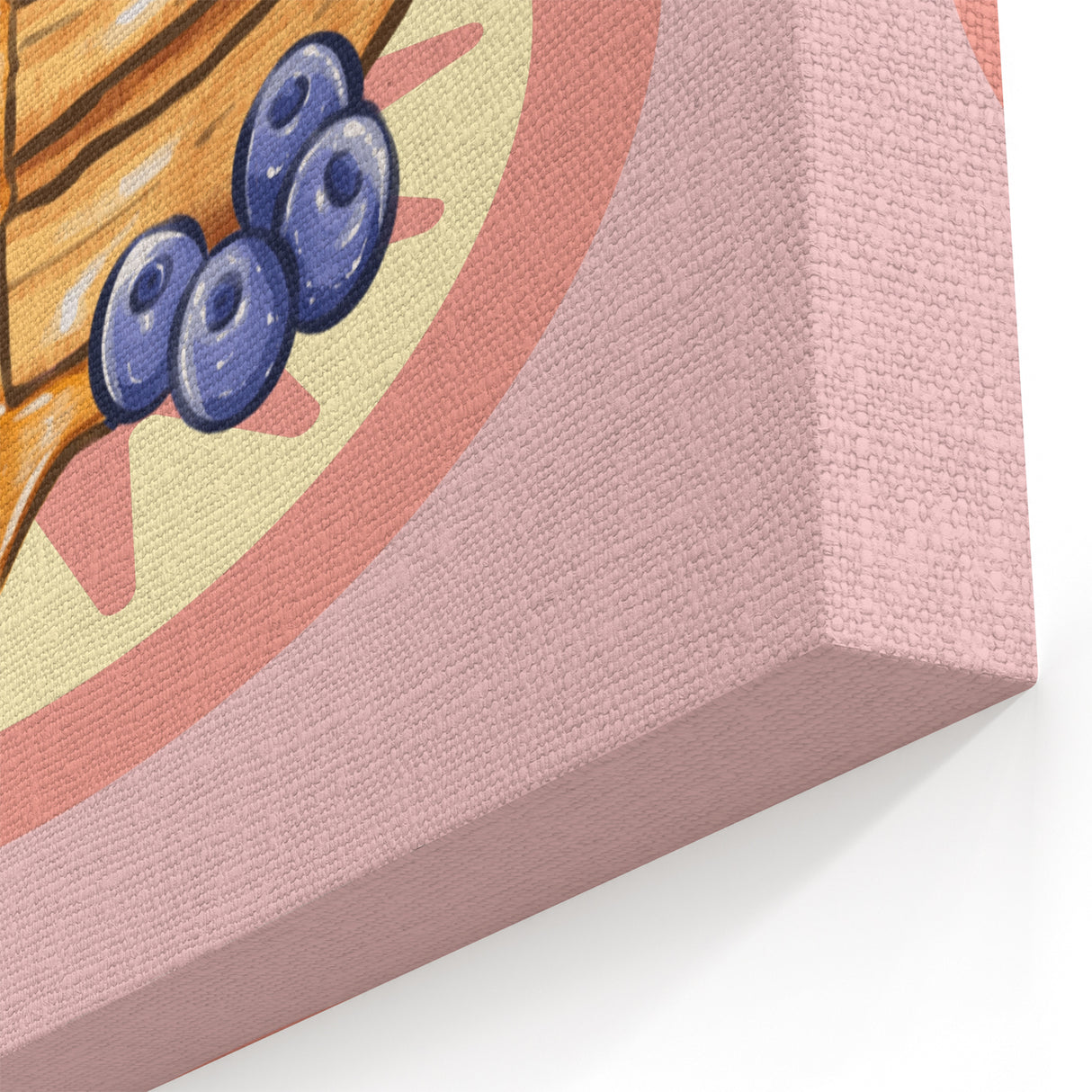 Strawberry Pancakes Bakery Art – Dessert Kitchen Wall Print