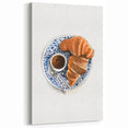 French Breakfast Watercolor Art – Bakery Kitchen Wall Print