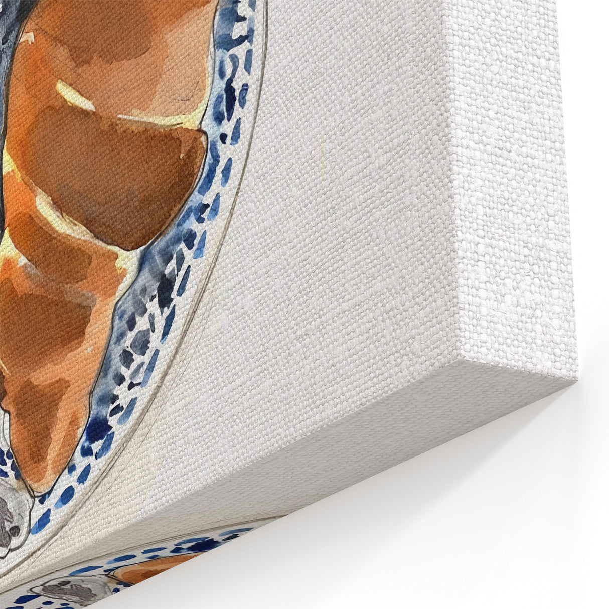 French Breakfast Watercolor Art – Bakery Kitchen Wall Print