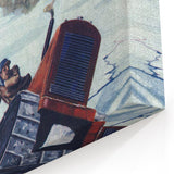Heroes of the Tractor Trail - Vintage Magazine Cover Wall Art