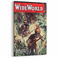 Sepik River Free for All - Vintage Magazine Cover Wall Art