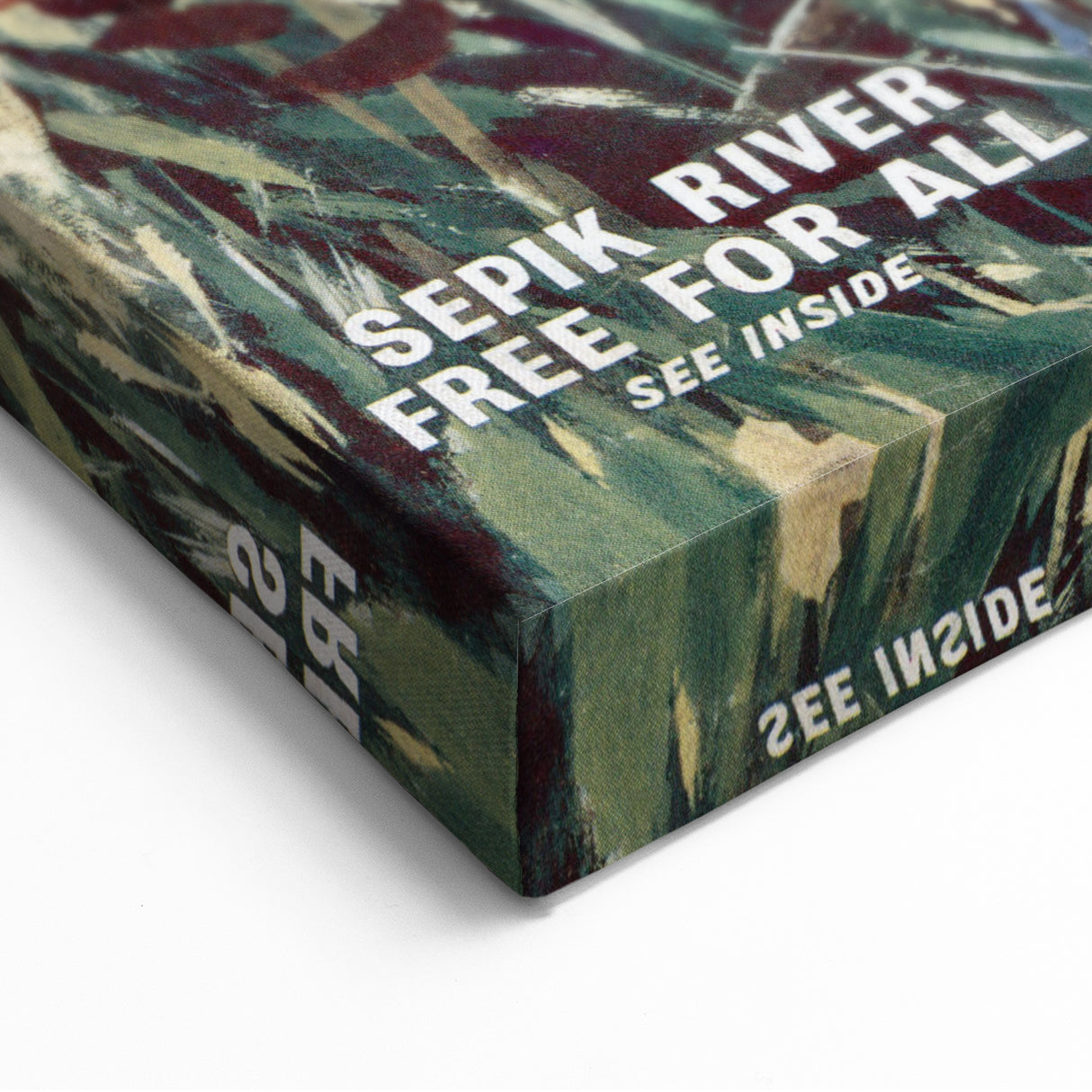 Sepik River Free for All - Vintage Magazine Cover Wall Art