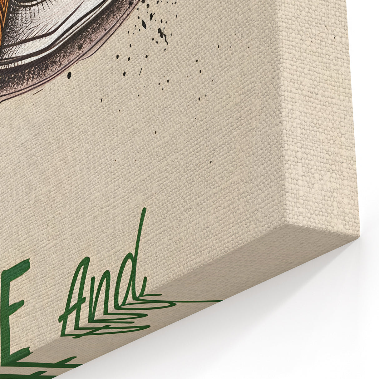 Coffee & Croissant – Bakery Art Print for Kitchen & Café Décor