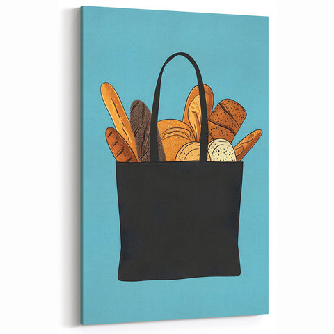 Freshly Baked Pastry Wall Art – Bakery Kitchen Decor Print