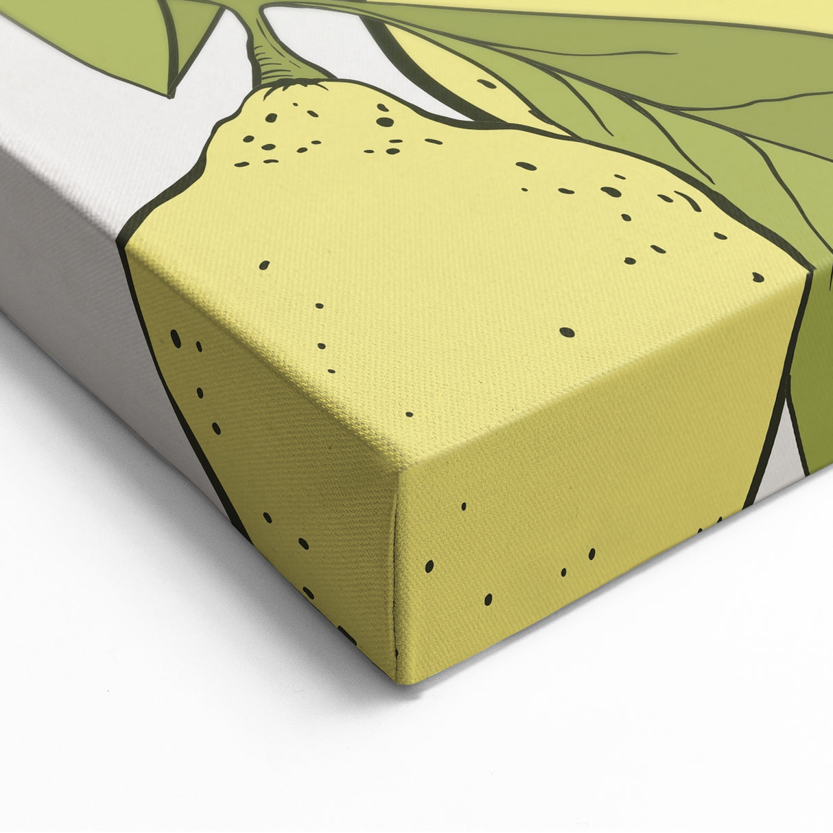 Kitchen Fruit Decor – Lemon Fruit Paintings on Canvas