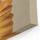 Golden Pancakes Bakery Art Prints – Dessert Kitchen Decor