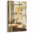 Sunlit Bakery Art Prints – Pastry Kitchen Decor with Coffee & Tart