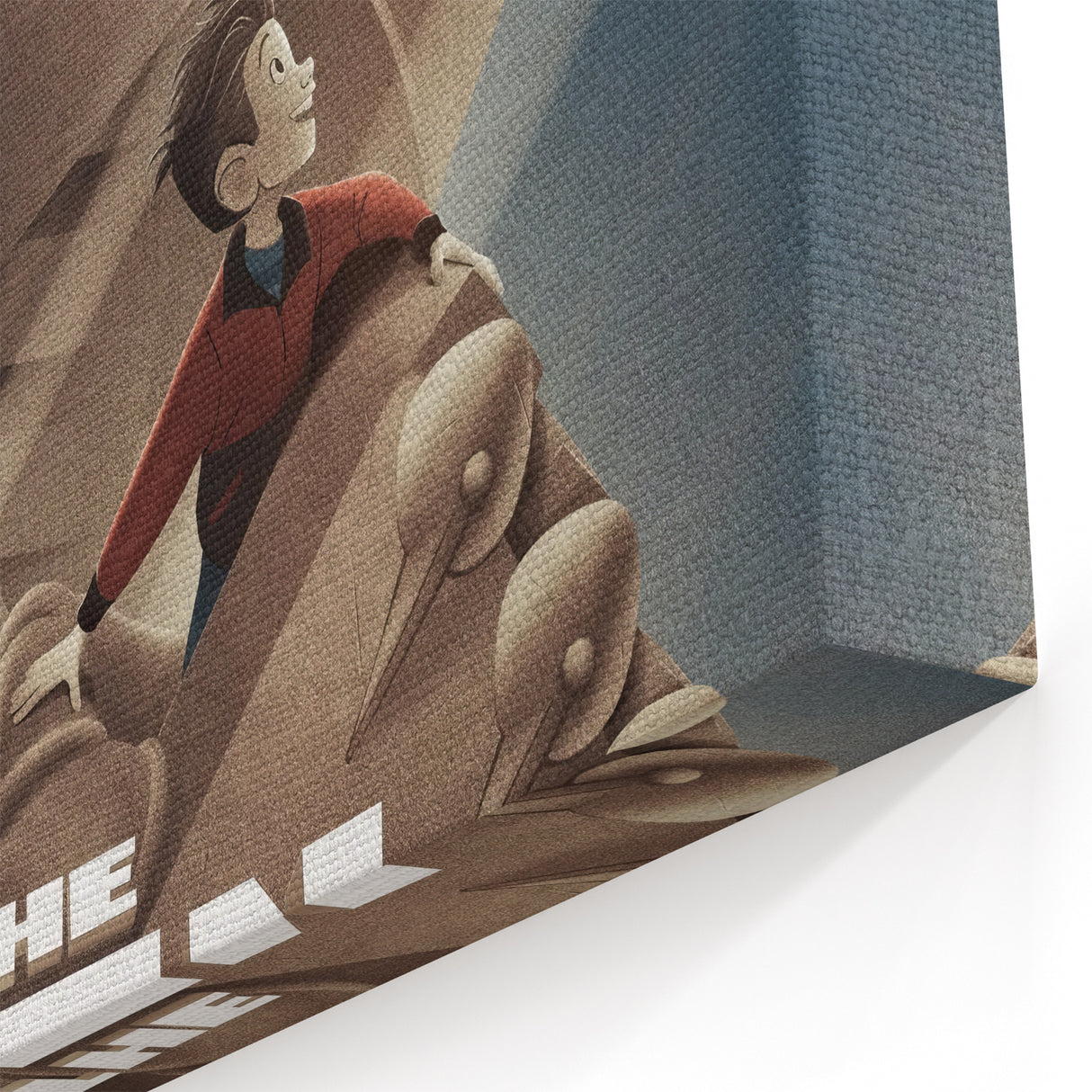 1990s Vintage Movie Poster – The Iron Giant Classic 90s Film Art