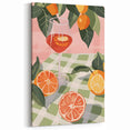 Fruit Illustration Prints – Citrus Kitchen Wall Art for Home