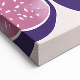 Kitchen Quote Wall Art – Funny Fig Fruit Illustration Print