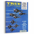 True Magazine - Vintage Aviation Magazine Cover Wall Art