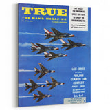 True Magazine - Vintage Aviation Magazine Cover Wall Art