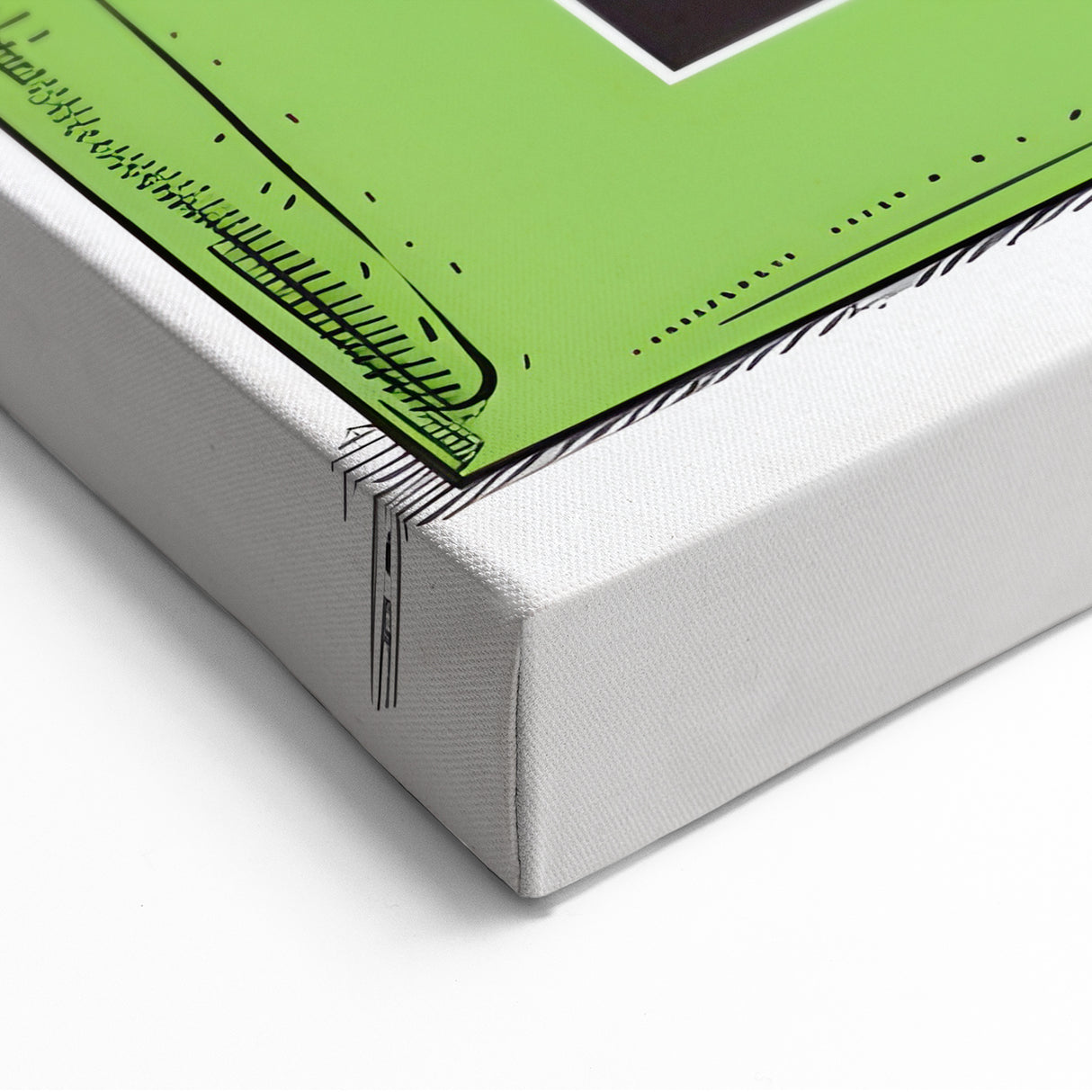 Motivational Kitchen Wall Art – Eat Your Greens Fruit Print