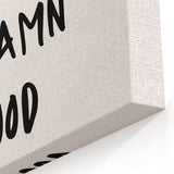 Kitchen Quote Wall Art - Inspirational Culinary Martini Print