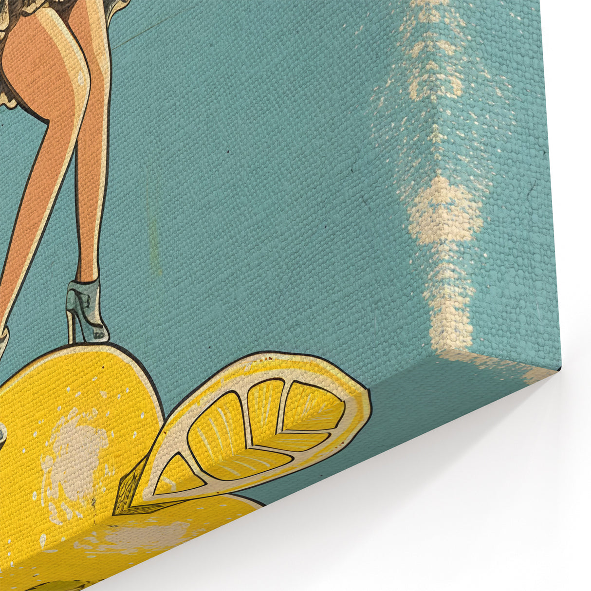 Retro Kitchen Wall Art – Vintage Limoncello Fruit Print