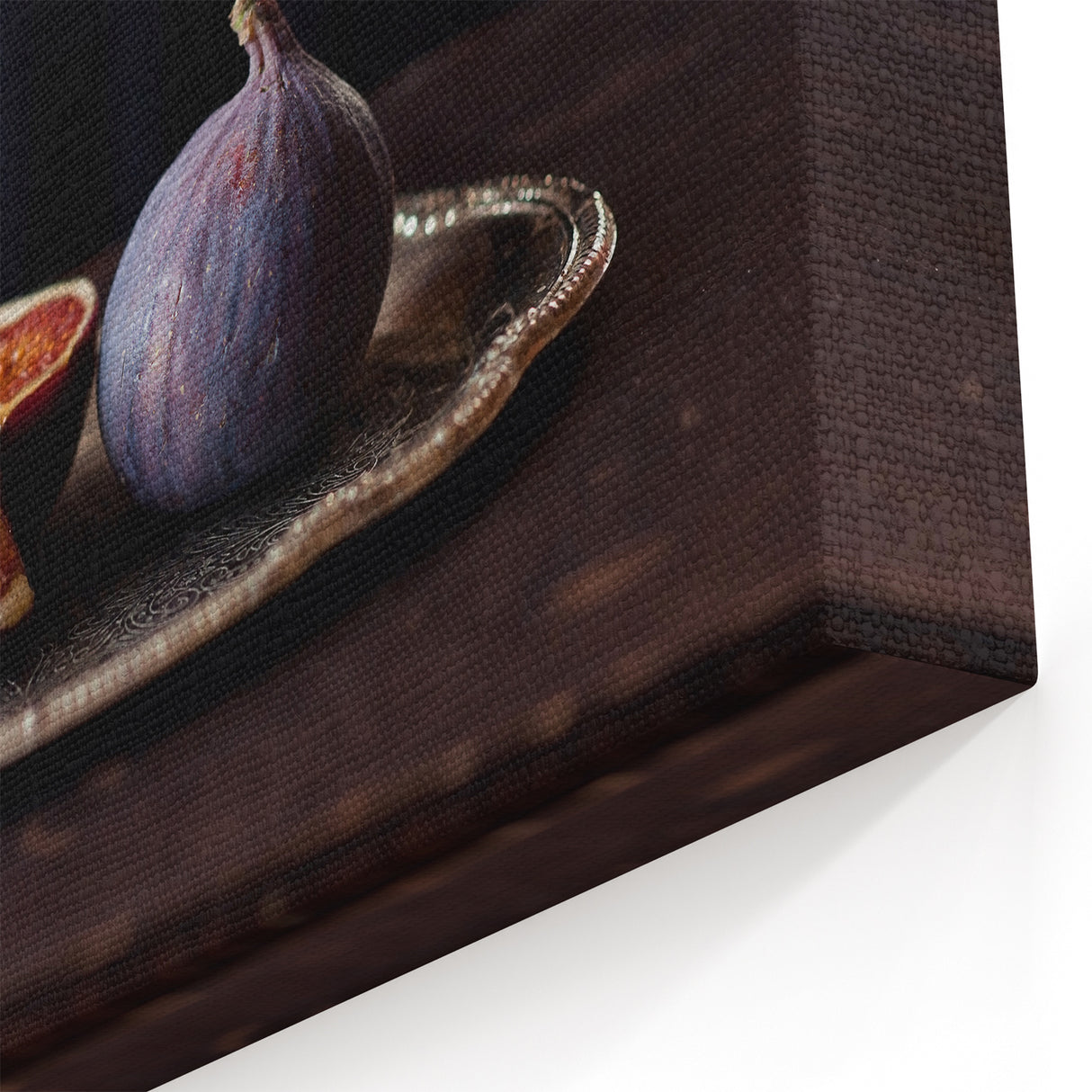Fruit Still Life Art – Dark & Moody Fig Wall Photography Print