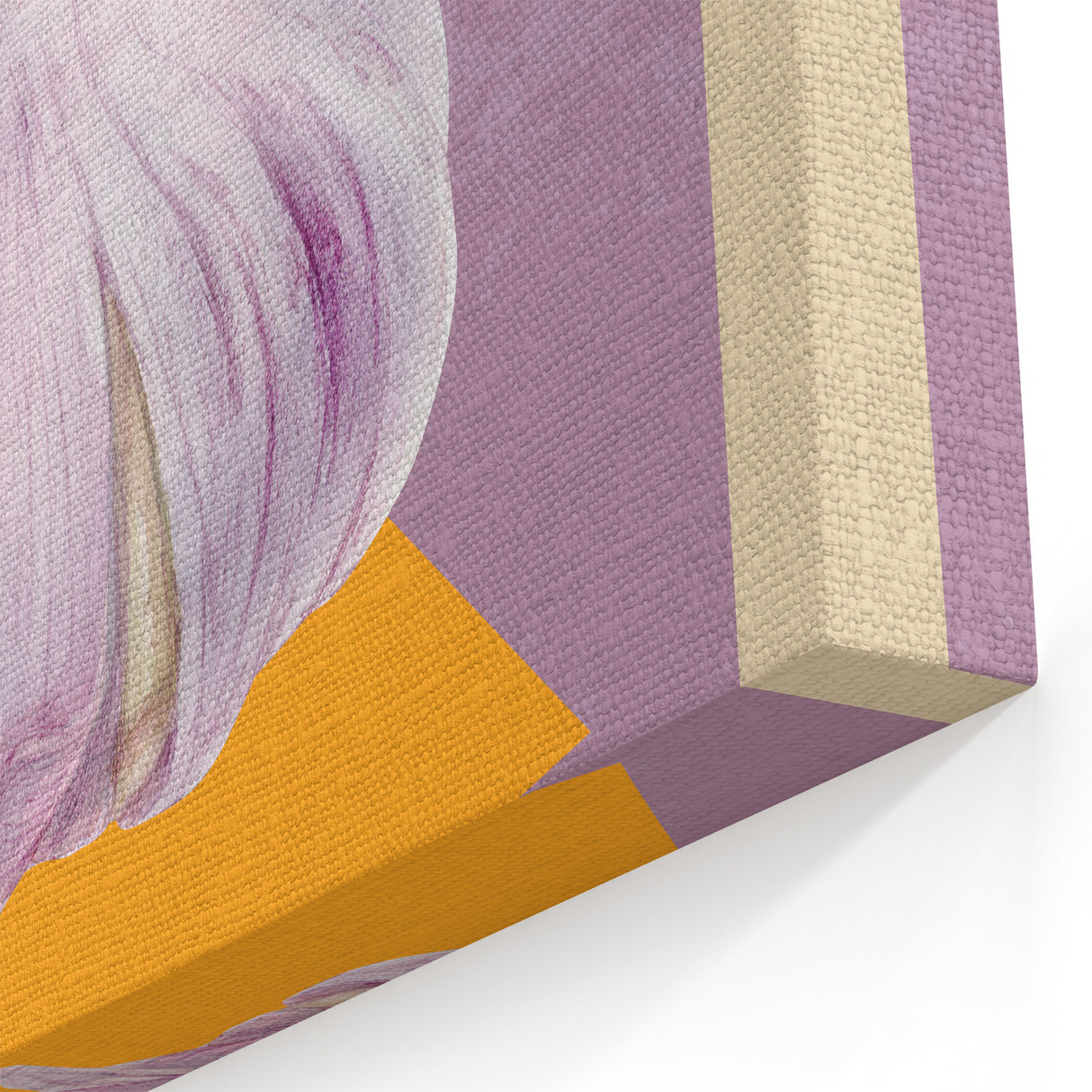 Modern Kitchen Wall Art – Stylish Garlic Fruit Illustration Print