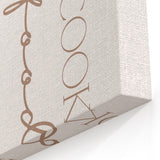 Kitchen Wall Art with Quotes - Elegant Wine-Themed Print