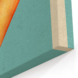 Modern Kitchen Wall Art – Bold Carrot Fruit Illustration Print