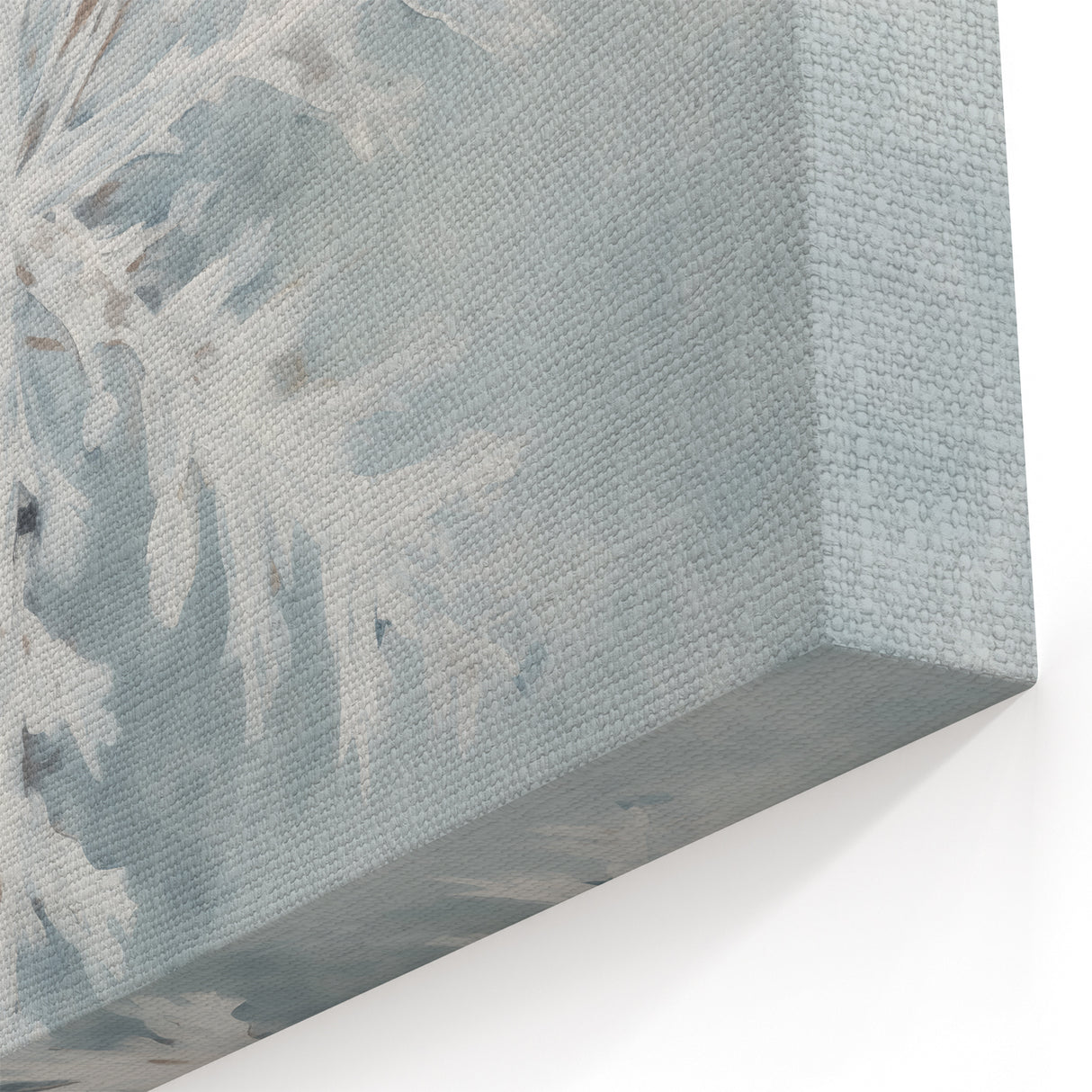 Elegant Snowflake - Winter Wonderland Wall Art Winter Canvas Print