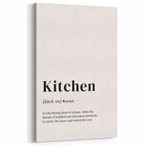 Inspirational Kitchen Prints - Minimalist Kitchen Definition Art