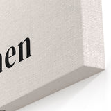 Inspirational Kitchen Prints - Minimalist Kitchen Definition Art