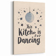 Inspirational Kitchen Wall Art - Fun Dancing Kitchen Print