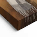 Cozy Winter Bear Wall Art – Charming Animal Canvas Print