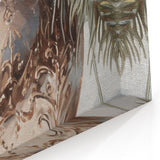 Elegant Winter Ornament Wall Art – Festive Holiday Canvas Print