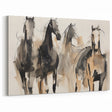 Modern Animal Art: Abstract Horse Illustration Wall Decor