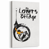 1990s Vintage Movie Poster - Classic 90s Film Art - The Lovers on the Bridge