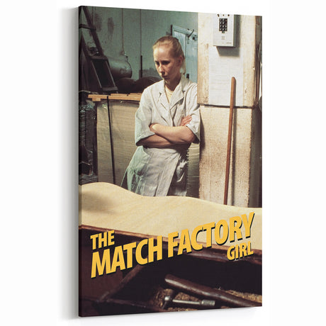 1990s Vintage Movie Poster - Classic 90s Film Art - The Match Factory Girl