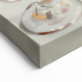 Wine & Orange Still Life – Fruit Photography Art Print