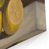 Lemon Fruit Wall Decor – Rustic Kitchen Art Print