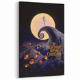 1990s Vintage Movie Poster - Classic 90s Film Art - The Nightmare Before Christmas