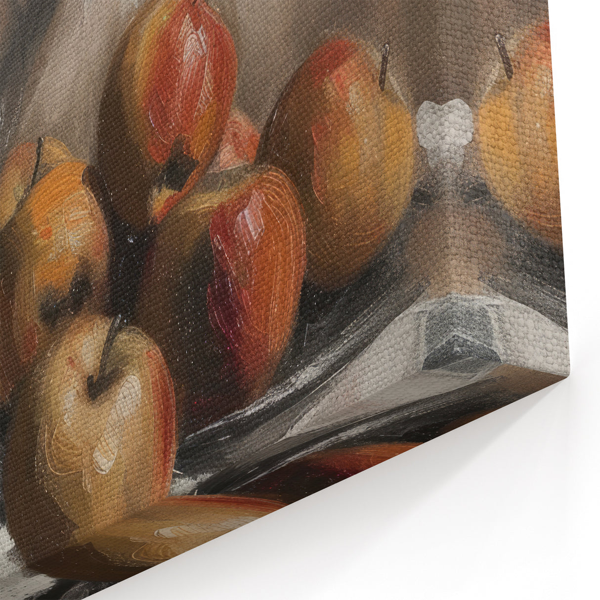 Elegant Apple Still Life – Classic Fruit Kitchen Wall Art