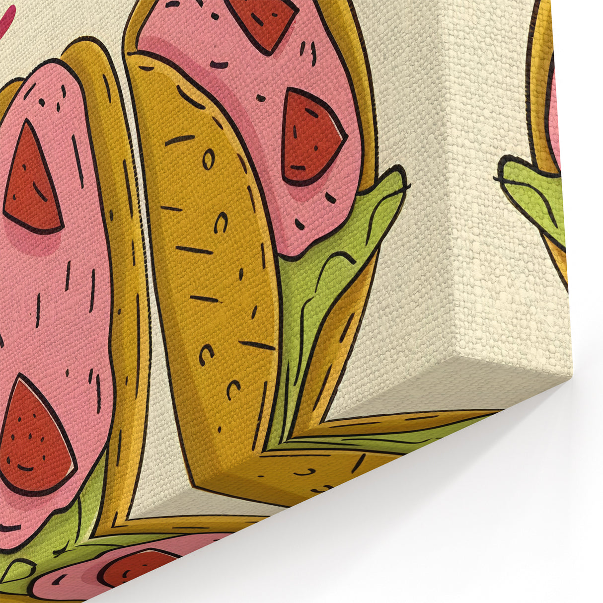 Kitchen Quote Wall Art - Fun Time for Tacos Print