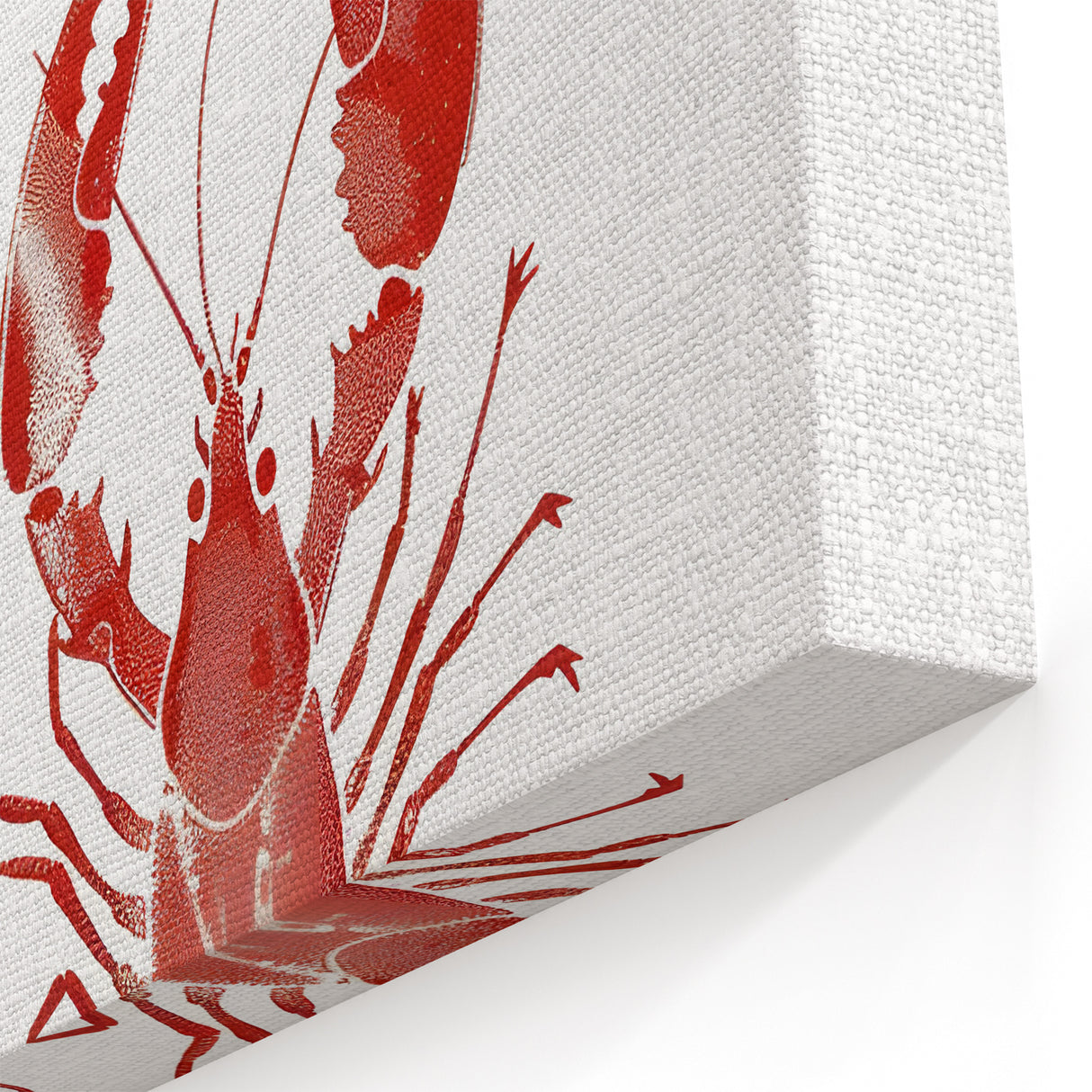 Kitchen Wall Art with Quotes - Romantic Lobster-Inspired Print